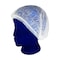 Neatgards Handgards 21" Paper White Pleated Bouffant Cap, PK500 305111224 - alternate 2
